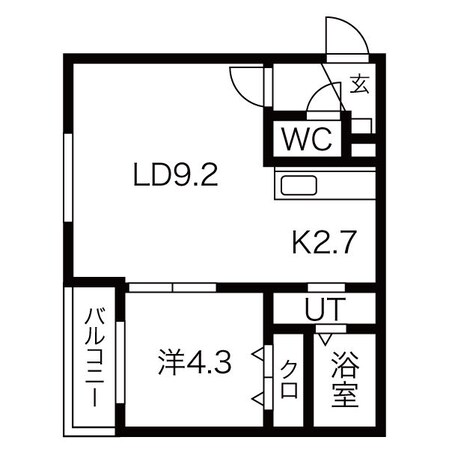 宮の沢駅 徒歩7分 2階の物件間取画像